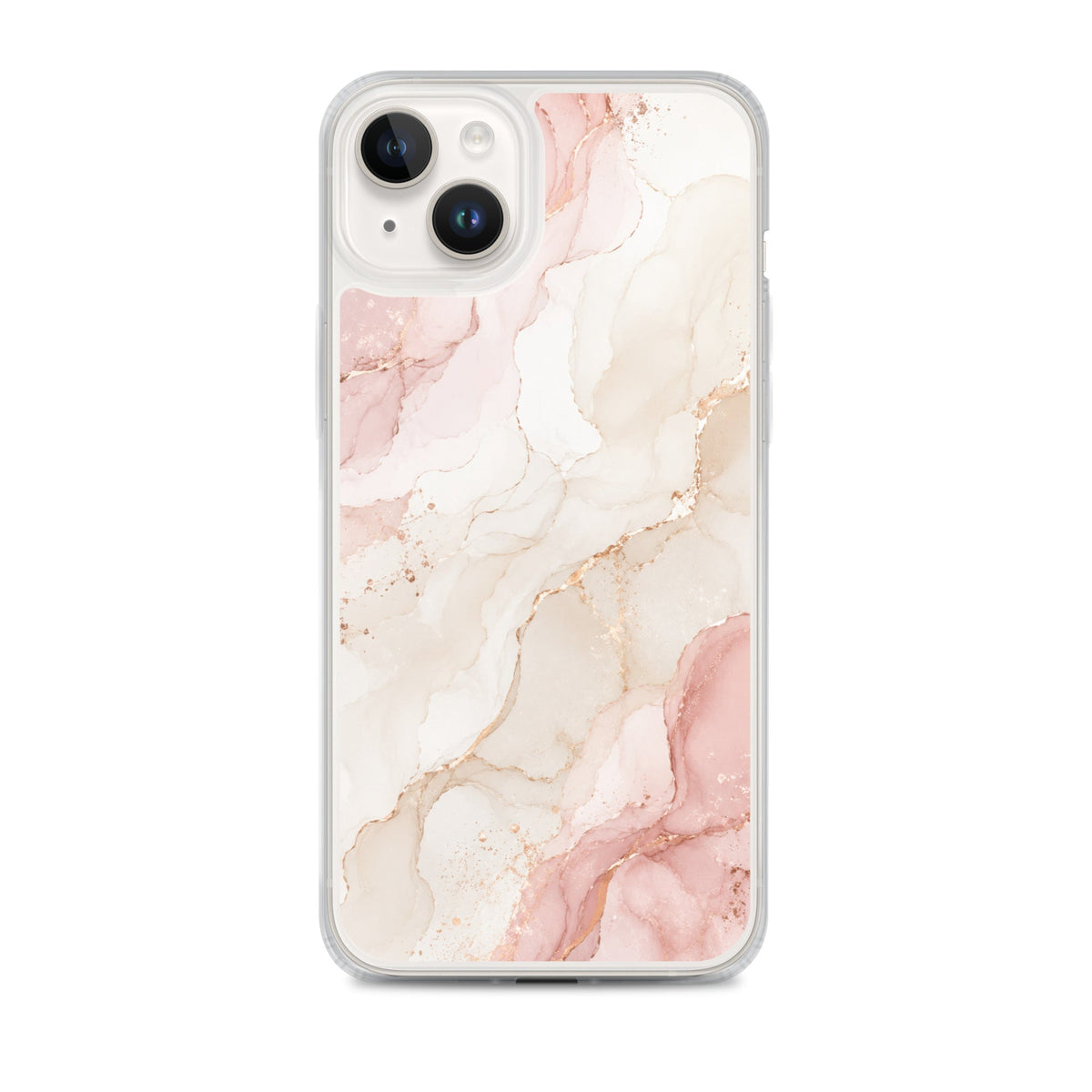 Collection Élégance Marbre — coque MagSafe marbre rose gold