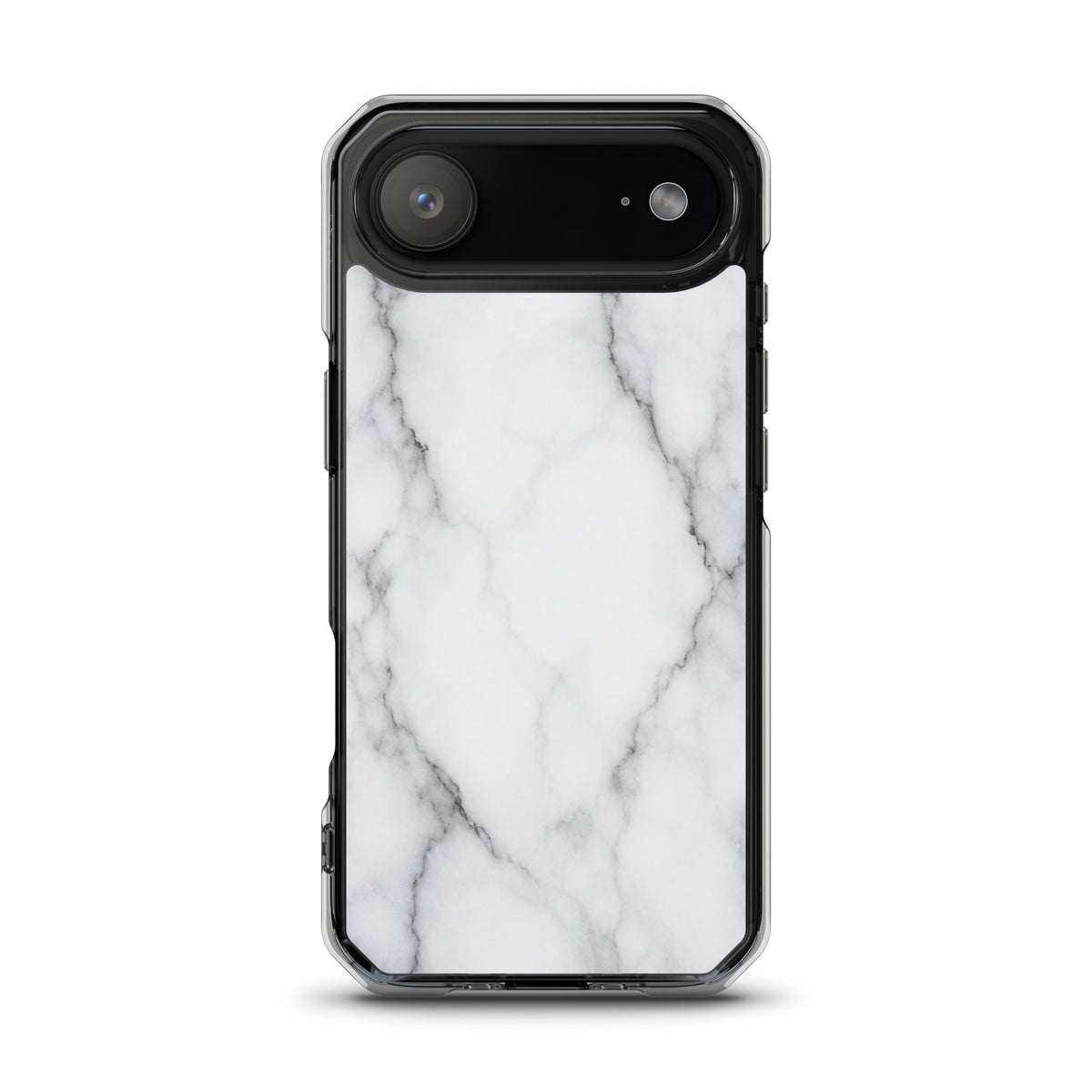 Coque MagSafe marbre blanc pour iPhone 17 Air