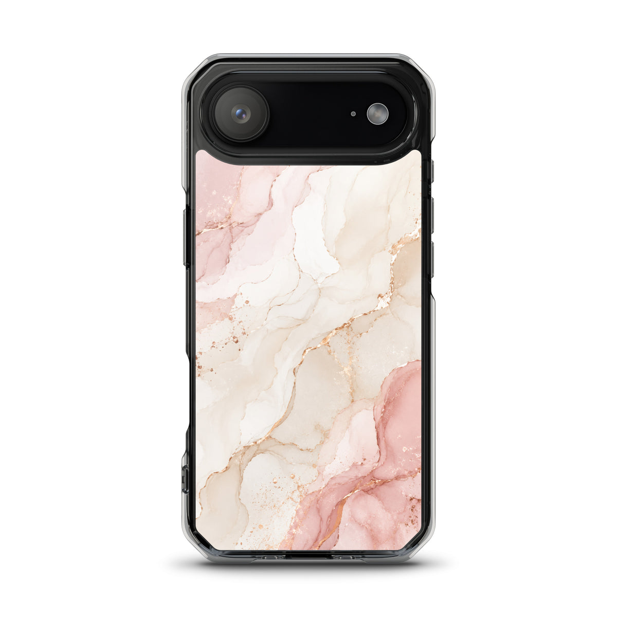 Coque MagSafe marbre rose gold pour iPhone 17 Air